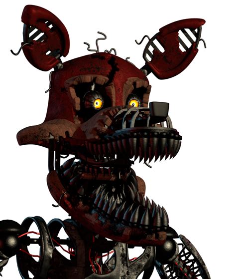 Five Nights At Freddy S Nightmare Jump Scare Nightmare Foxy Png