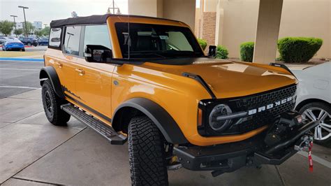 Details Of The Ford Performance Winch Package Installed On A