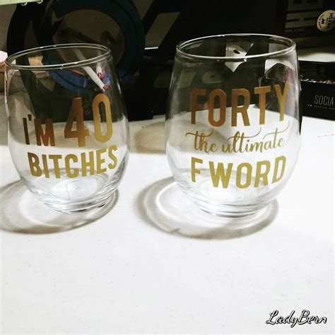 Forty The Ultimate F Word Birthday Gift Best Friend Gift Etsy