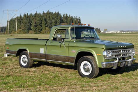 No Reserve 1971 Dodge D200 Adventurer SE Camper Special For Sale On