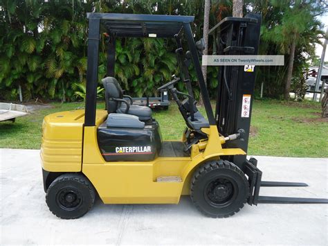 Caterpillar Forklift 5000 Lbs Cat Diesel Fork Lift