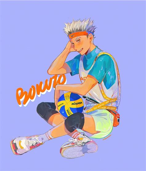 Bokuaka Haikyuu Anime Fan Art