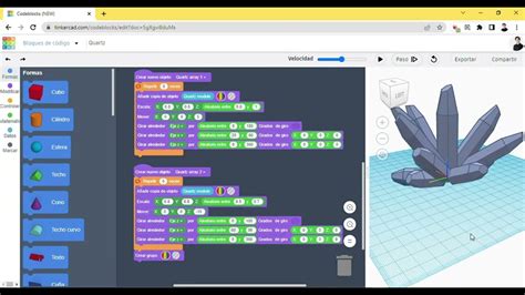 Geology With Tinkercad Code Blocks Geology Examples Youtube