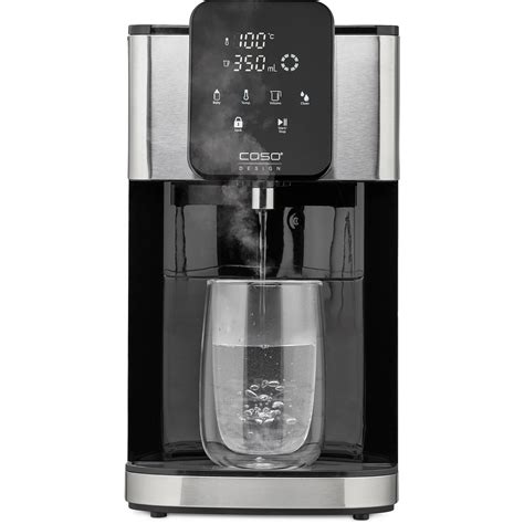 Caso Turbo Hot Water Dispenser Black Stainless Steel 01884