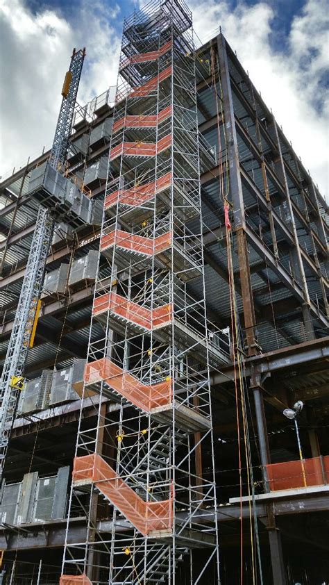 Stair Tower Scaffold By Major Scaffold Los Angeles Major Scaffold Inc