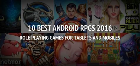 10 Best Android RPGs 2016: Role Playing Games for Tablets and Mobiles