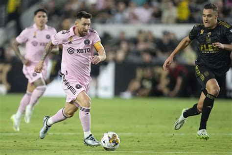 Lionel Messi Lionel Messis Inter Miami Beat Los Angeles Fc In Front