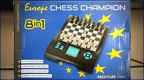 Millennium Europe Chess Master Ii Chess Computer Chess Champion