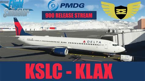 MSFS LIVE PMDG 737 900 Release Stream 737 900ER Delta OPS Salt