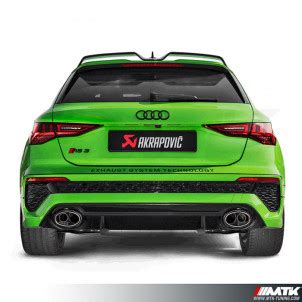 Akrapovic Audi RS3 8Y Sportback Ligne échappement Titane Evolution line