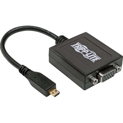 Tripp Lite Micro Hdmi To Vga Audio Converter Adapter Walmart