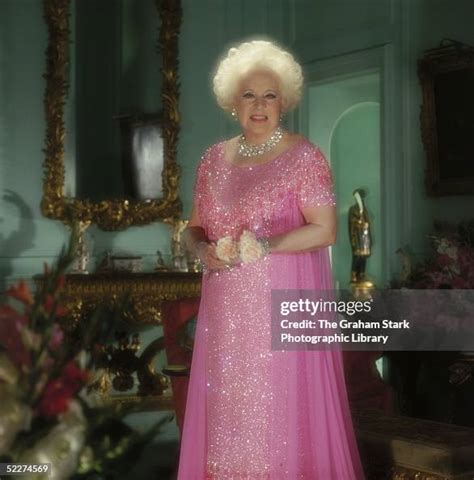 English Romantic Novelist Barbara Cartland Circa 1990 News Photo