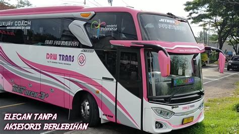 MANUVER BUS PARIWISATA DRW TRANS SAAT PARKIR YouTube