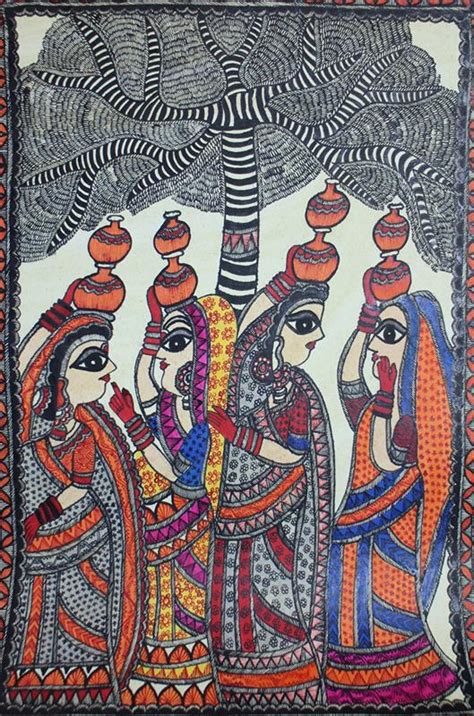 Product Detail Madhubani Art Centre New Delhi Madhubani Paintings