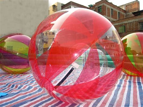 Multi Colored Water Human Hamster Ball For Adults Inflatable Walking