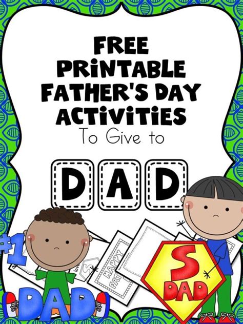 Fathers Day Crafts For Preschoolers Make Dad Smile