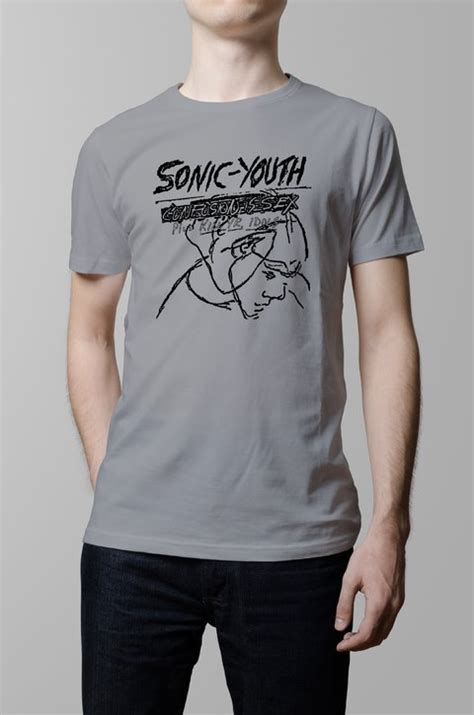 Remera Sonic Youth Confusion Is Sex Bside Tees