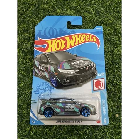 Hot Wheels Honda Civic Type R Shopee Malaysia