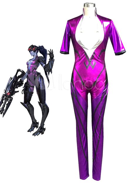 Overwatch Ow Widowmaker Cosplay Costume Halloween