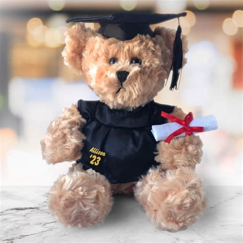 Personalized Graduation Teddy Bear Class Of 2023 Teddy Bear Grad T