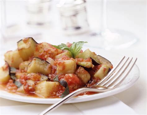 Ratatouille With Eggplant Tomatoes And Herbs Recipe