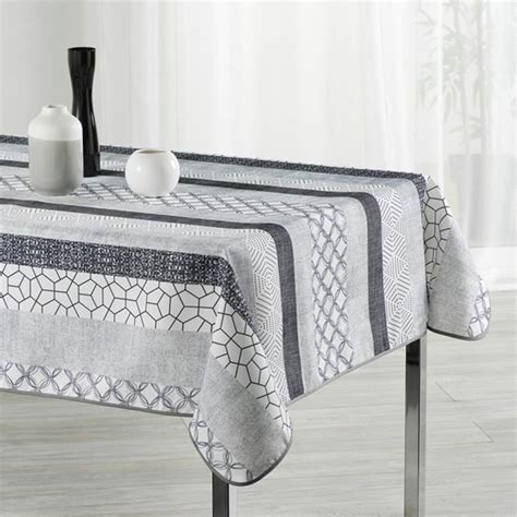 Nappe Antitache Rectangulaire Infroissable Et Polyester Blanc