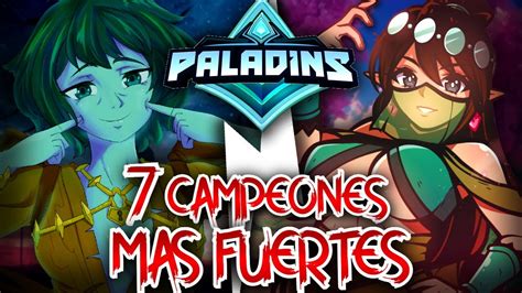 Mejores Campeones De Paladins En Paladins Campeones