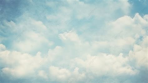 Nubes Estéticas En El Cielo Azul Con Fondo Y Textura Antiguos Vista Aerea Cielo Soleado