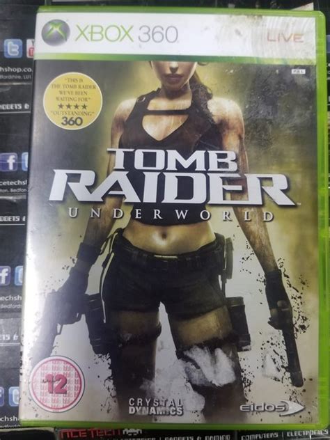 Tomb Raider Underworld Xbox 360 Video Game ACE TECH