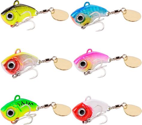 Spinner Set 6g 14g 20g Spin Jig zum Barsch Angeln Barsch Köder Zander