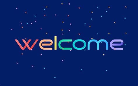 Premium Vector | Welcome Banner Design