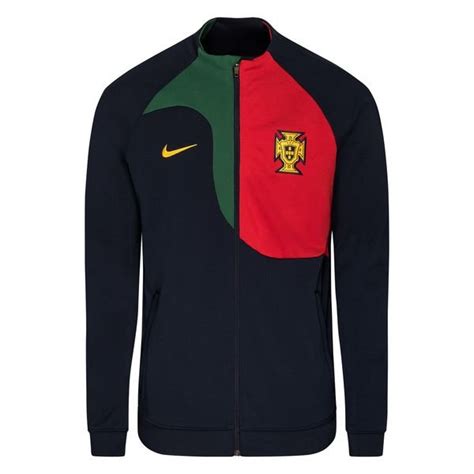 Portugal Treningsjakke Academy Pro Anthem 2022 23 Navy Grønn Gul