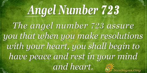 Angel Number 723 Meaning Live A Happy Life SunSigns Org