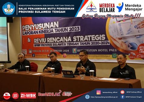 Penyusunan Laporan Kinerja Tahun Bpmp Provinsi Sulawesi Tengah