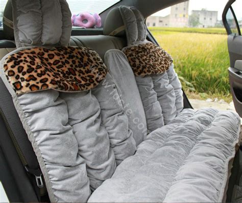 Buy Wholesale Winter Leopard Grain Car Seat Cushion Warm Plush