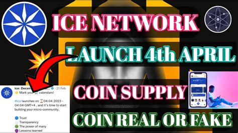 Ice Coin MiningIce Coin Launch 4th APRILIce Coin Real Or FakelIce