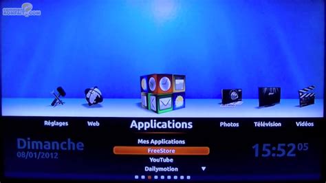 Mes Applications Freebox Révolution Youtube