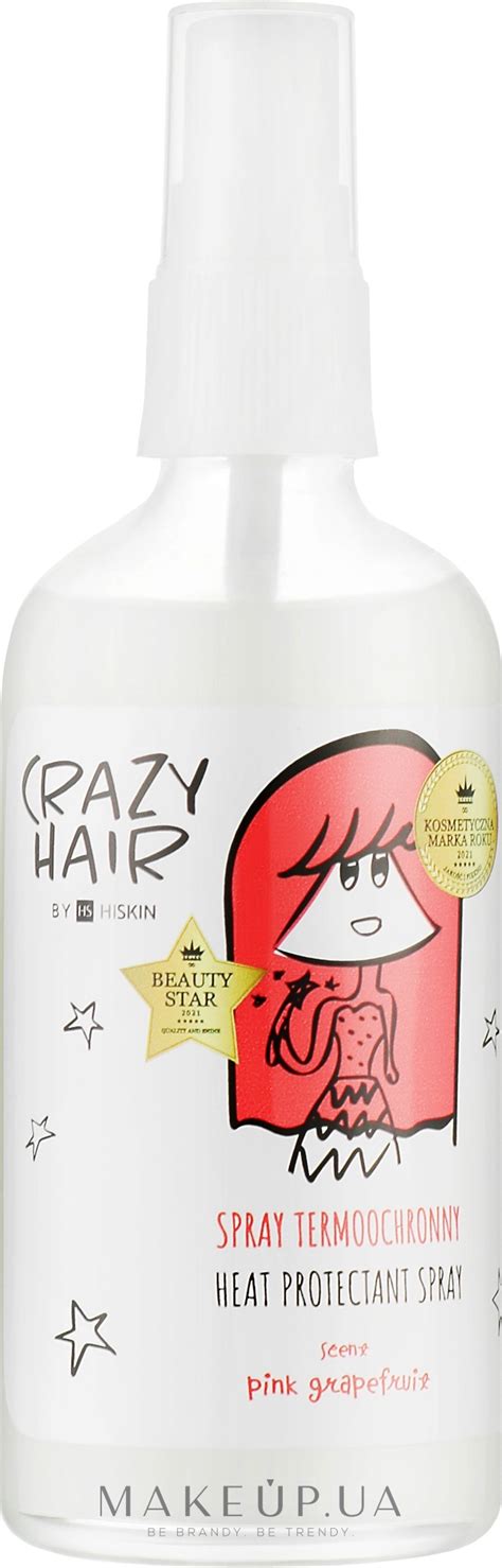 HiSkin Crazy Hair Heat Protectant Spray Pink Grapefruit Термозащитный