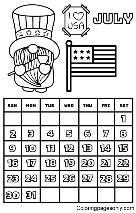 September 2023 Calendar Coloring Pages Free Printable Coloring Pages