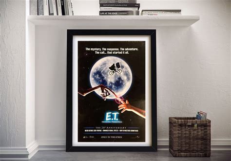 Buy a Framed Classic E.T Movie Poster Print | Nostalgic Poster Prints AU