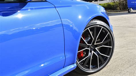 2018 Audi Rs6 Nogaro Blue New Car Detail And Xpel Ppf