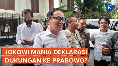 Jokowi Mania Sambangi Rumah Prabowo Bahas Apa Youtube