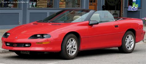 1997 Chevrolet Camaro Iv Convertible Z28 57 I V8 285 Hp Technical