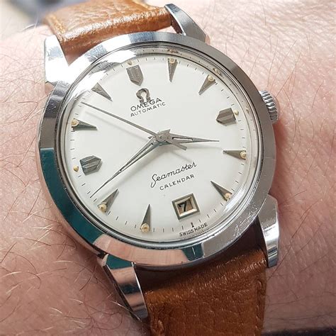 Omega Seamaster Circa 1958 Vintage Automatic Midsize Watch