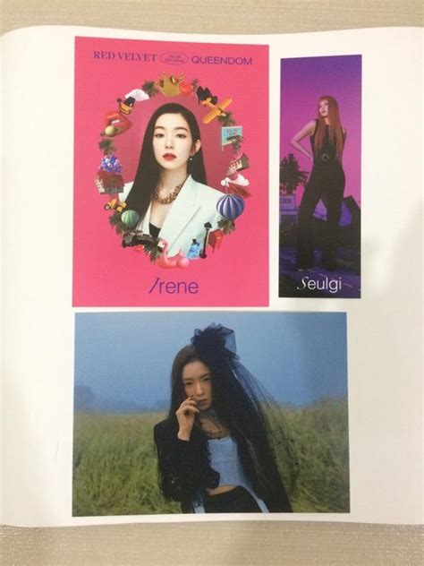 Unsealed Red Velvet Album Queendom Complete Inclusions Hobbies