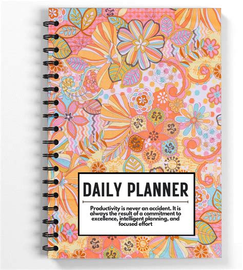 Amazon Brand Umi Daily Planner Undated Schedule Your Day Manage To