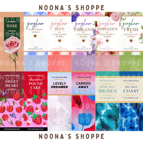 𝗣𝗔𝗥𝗧 𝟭 𝗗𝗘𝗖𝗔𝗡𝗧 𝗦𝗧𝗜𝗖𝗞𝗘𝗥𝗦 BATH BODY WORKS BBW 5ML 10ML 30ML Shopee Philippines