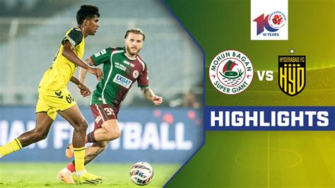 Watch Mohun Bagan Super Giant Vs Hyderabad FC Highlights Video Online