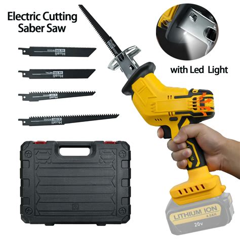 Mini Handheld Chainsaw For Dewalt Cordless Electric Cutting Saber Saw Cutting Metal Wood For