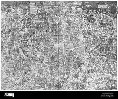 London map london bridge hi-res stock photography and images - Alamy